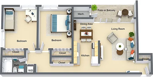 Floor plan Gloucester