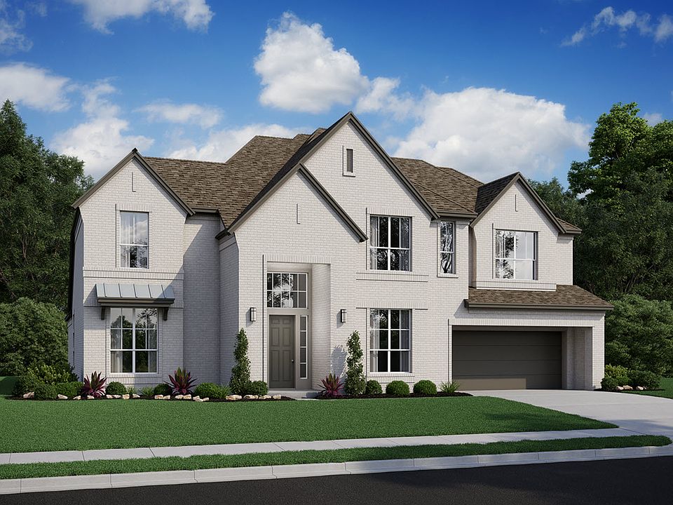 Lamesa Elevation P painted brick