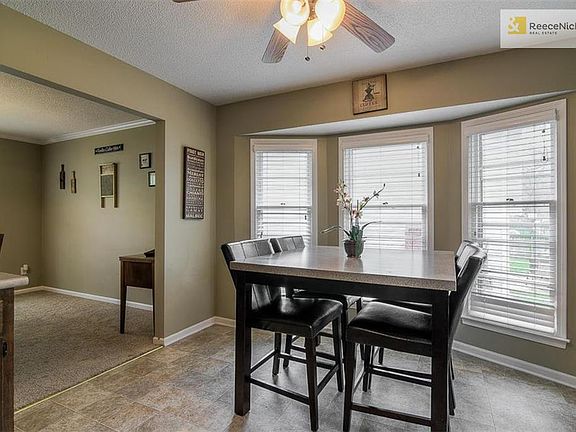 In-kitchen breakfast room.