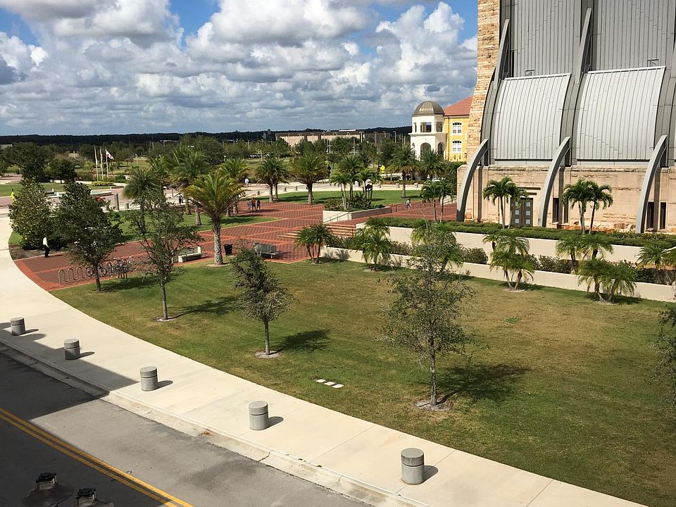 Church and University view from the Balcony