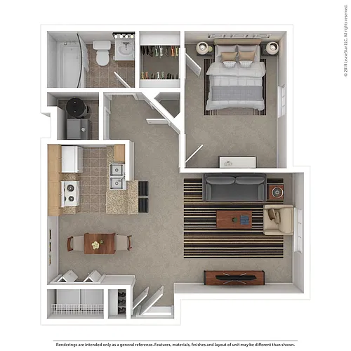 Floor plan 1X1