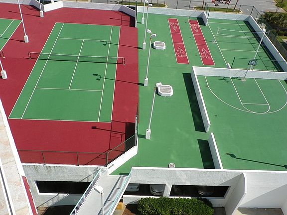 Tennis courts