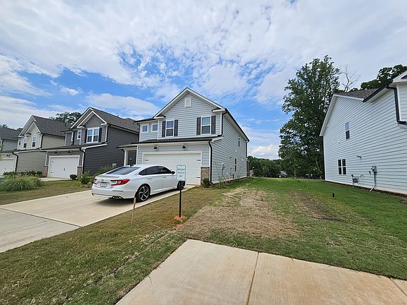 Right side of house