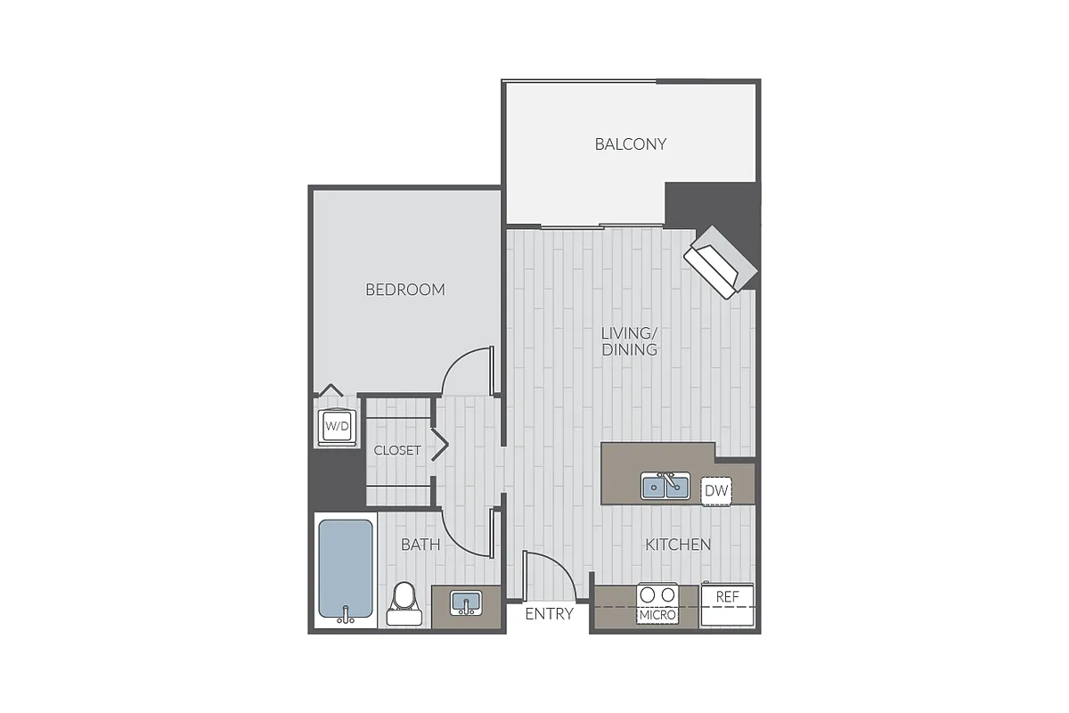 Floor plan Plan 1C