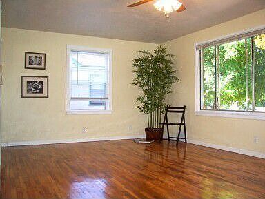 Newly refinshed hardwood floors and Interior paint