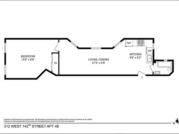 2nd image of 312 W 142nd St APT 2E