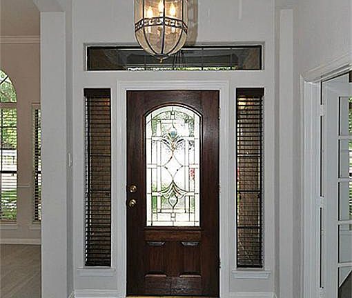 Welcoming entry.