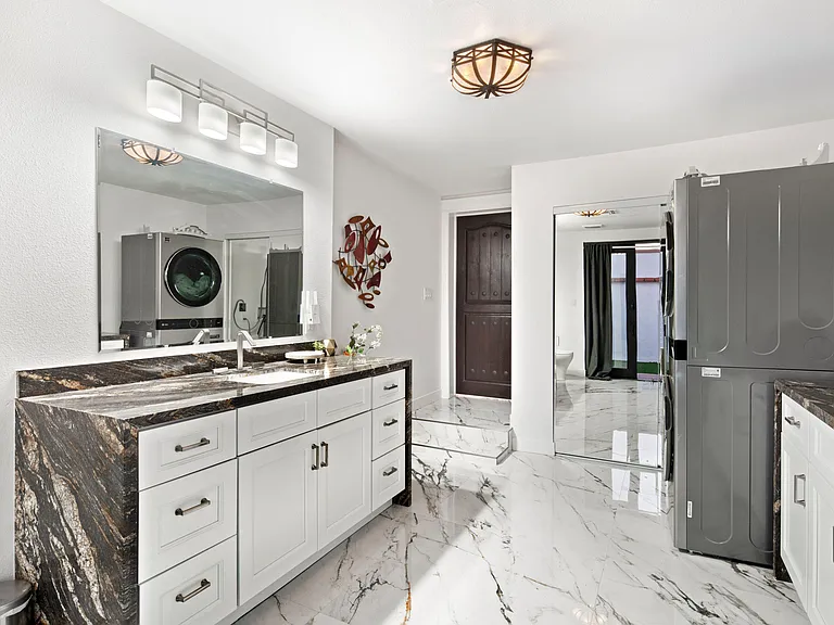 Laundry area
