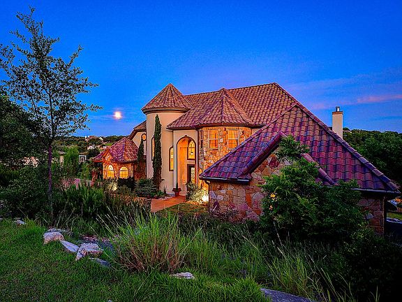 Twilight View with the Moon