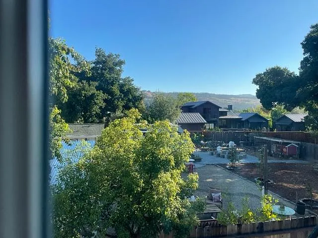 View from Bedroom 3 (upstairs)