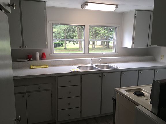Completely renovated kitchen with new refrigerator