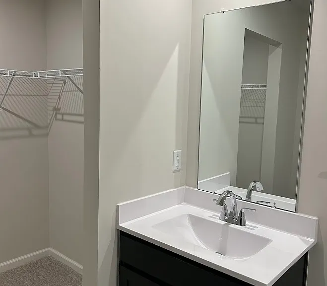 Second floor master bathroom