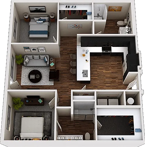 Floor plan B5F