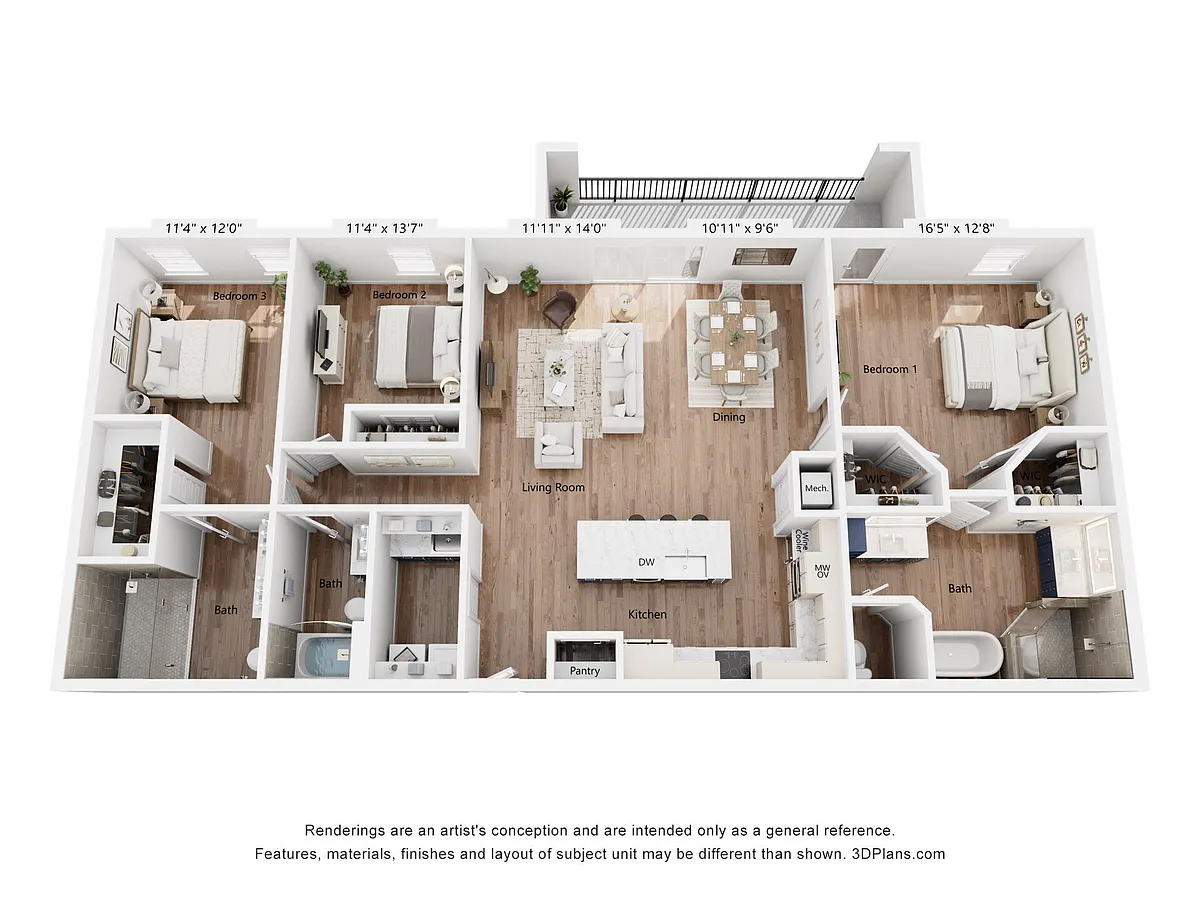 Floor plan C2