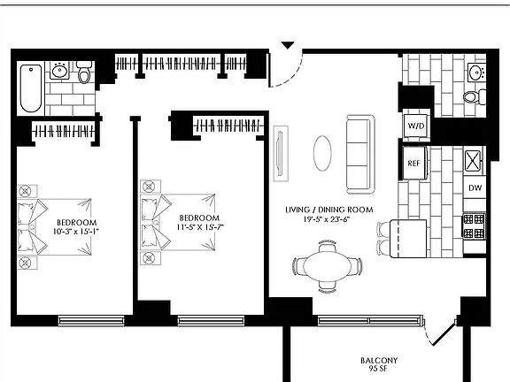 2nd image of 310 Greenwich St APT 22L