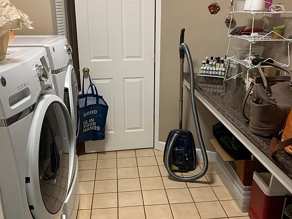 Washer and dryer room