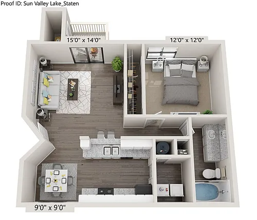 Floor plan Staten