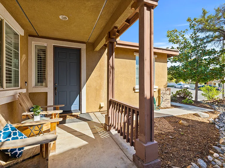 Front door view