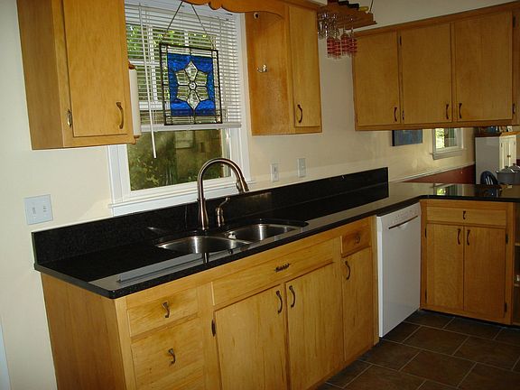 Kitchen with Granite Countertops