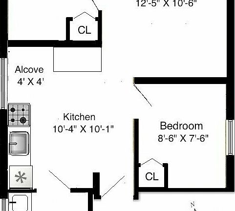 2nd image of 409 W 52nd St APT 5R