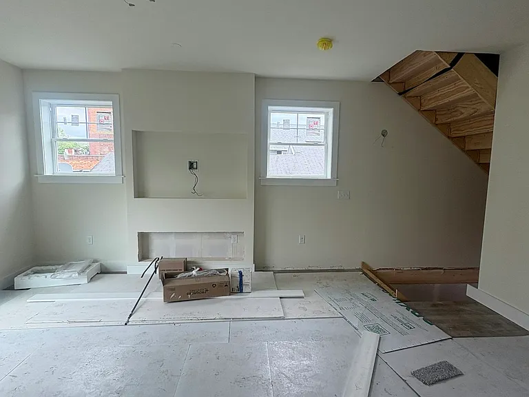 Living Room - fireplace to come
