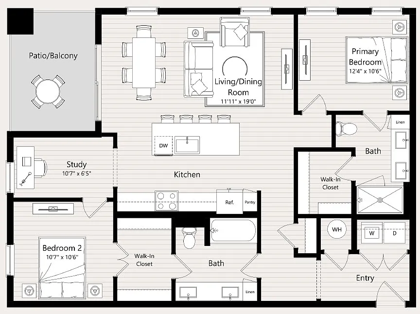 Floor plan B8