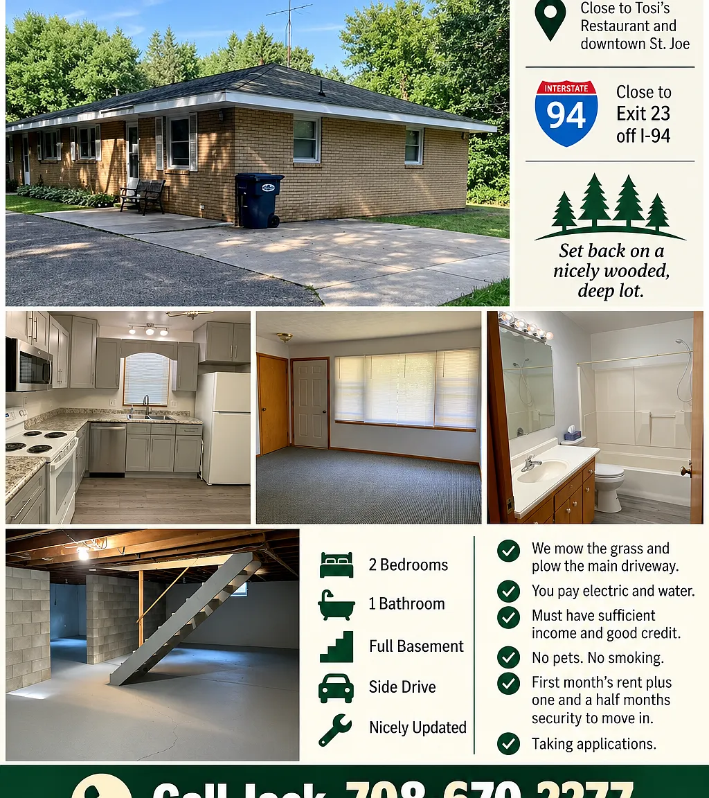 2 bed, $950 — Photo 1