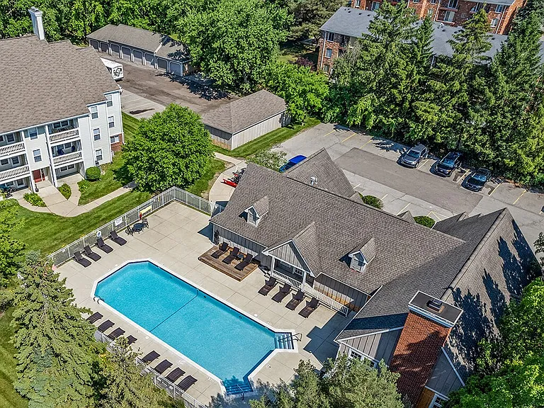 Large Pool and Sundeck Area
