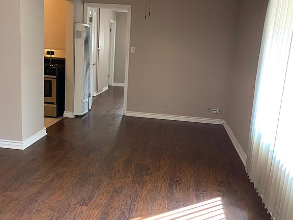 Dining Room with a ceiling fan