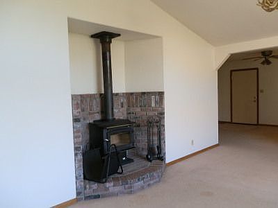 Wood Burning Stove, Living Room