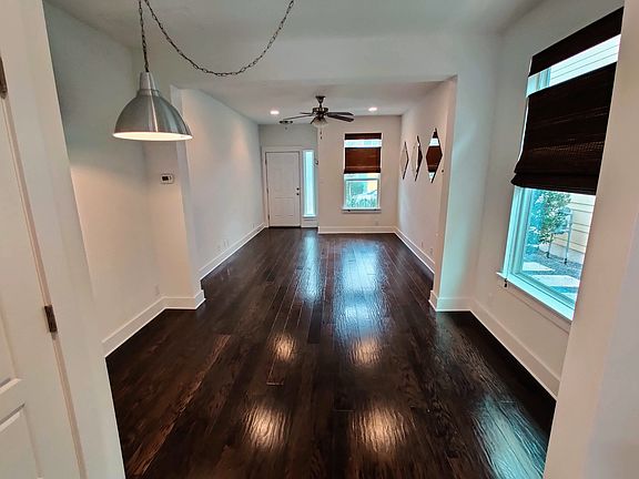 Dining area & living room