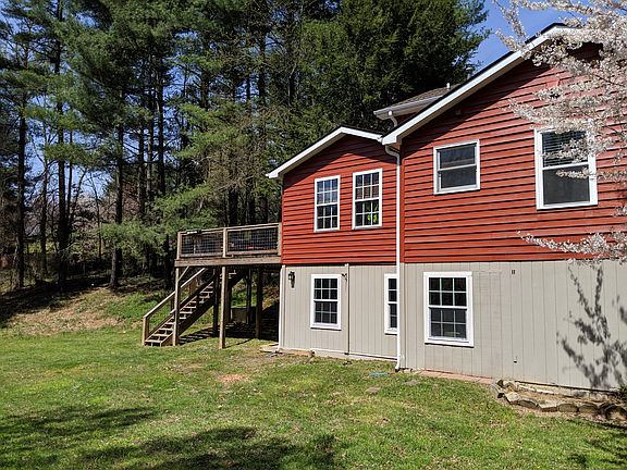 side yard / new paint