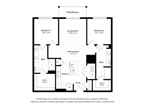 Floor plan B1