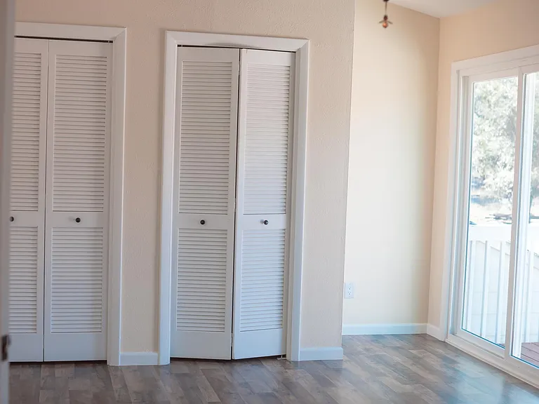 Lots of closet space