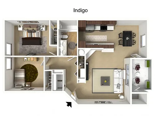 Floor plan INDIGO