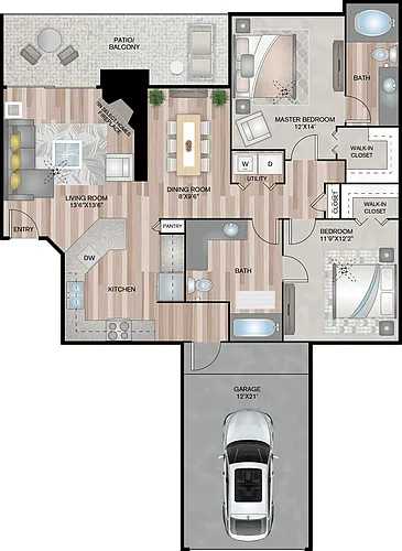 Floor plan Cypress