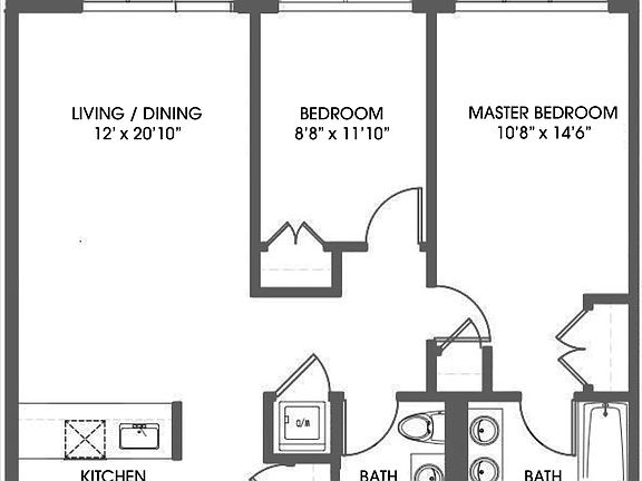 2nd image of 182 15th St APT 2D