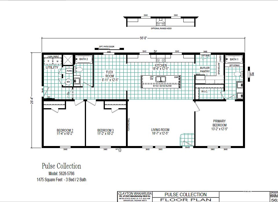 Floor Plan Image-0-Clayton - Wakarusa 207 Camelot Village