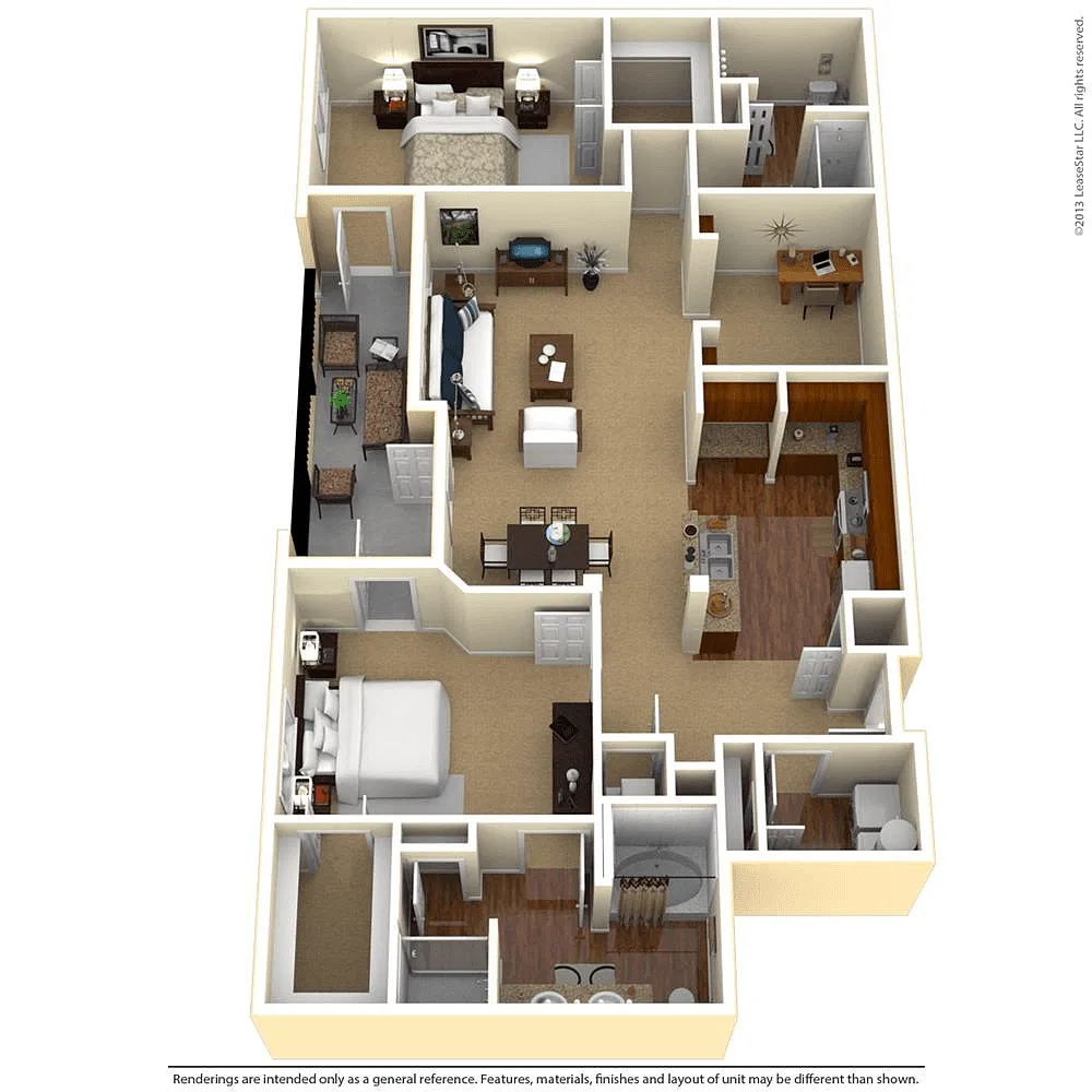 Floor plan B3