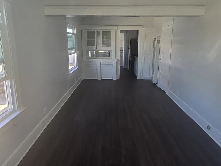 New flooring for the entire house.