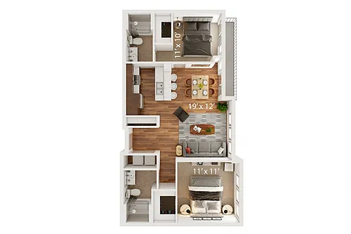 Floor plan L