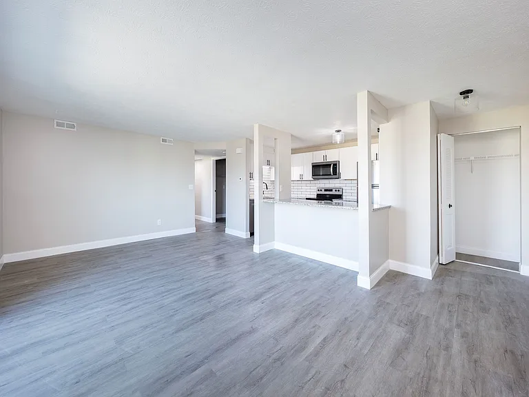 Vinyl Wood Flooring Throughout