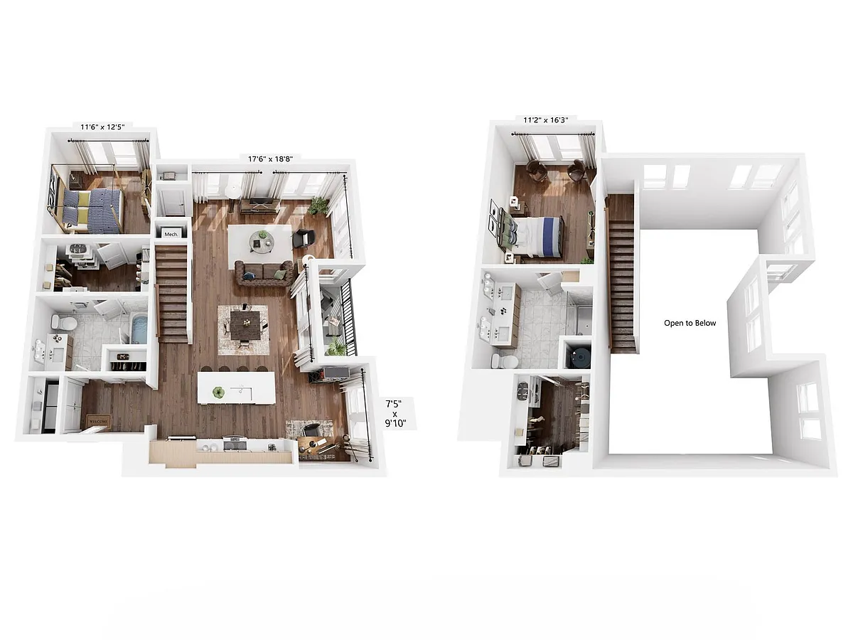 Floor plan TH4