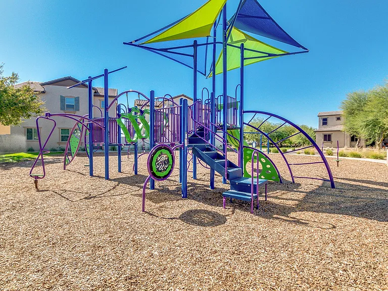 Playground just steps away.