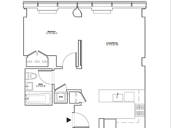 2nd image of 1017 Jackson Ave APT 4B