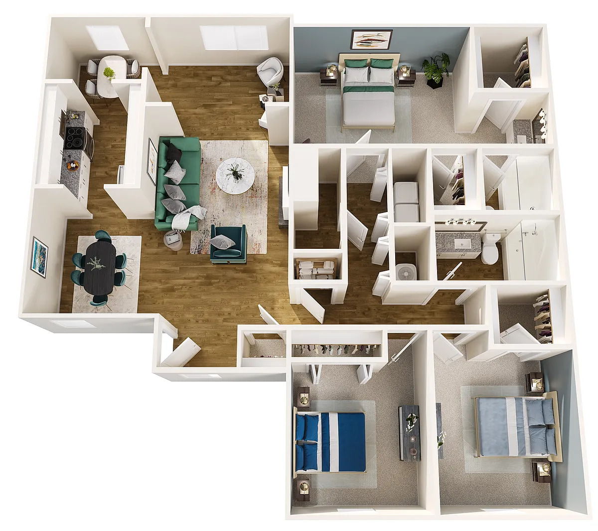 Floor plan The River Birch