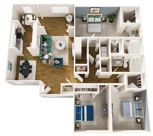 Floor plan The River Birch