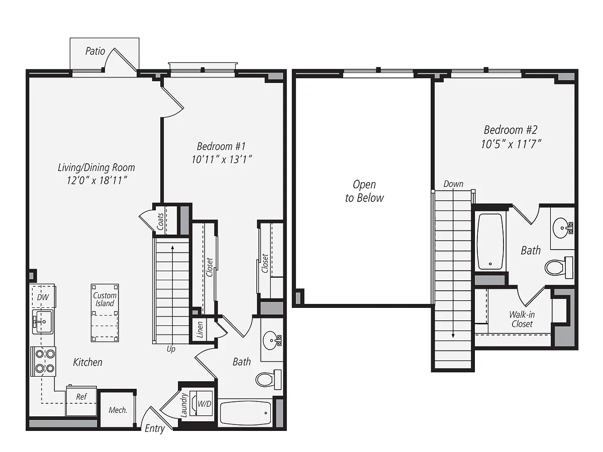 Floor plan B10L