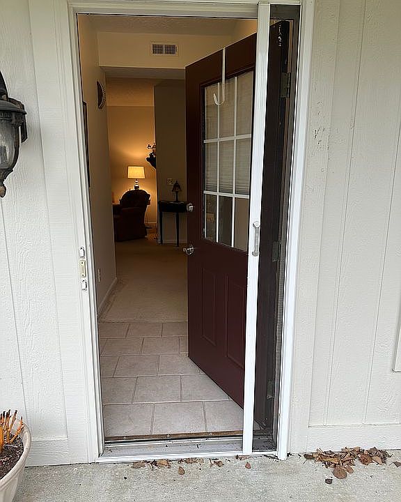 Phantom screen on front door