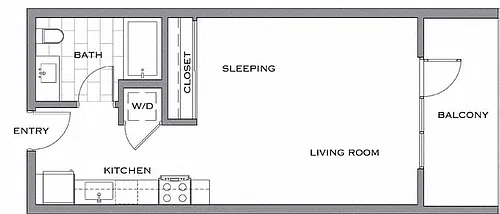 Floor plan SF